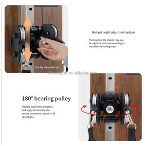 Support d'alimentation croisé de câble mural intelligent intelligent commercial tirer vers le bas avec entraîneur de résistance <span class=keywords><strong>motorisé</strong></span> à écran tactile - Product Image 3