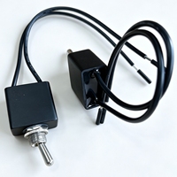 Interrupteur à bascule étanche pré-câblé SPST ON-OFF 20A 12V / 10A 24V DC pour bateau, yacht, camping-car, véhicule tout-terrain