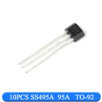 10PCS/lot SS49E OH49E A3144E SS40AF SS41F SS495A US1881 UGN3503 OH137 ATS276 Hall element Hall sensor Hall effect sensor TO-92