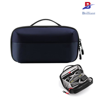 Organisateur d'accessoires électroniques portable grande capacité étanche avec étui de transport pour câbles et rangement numérique