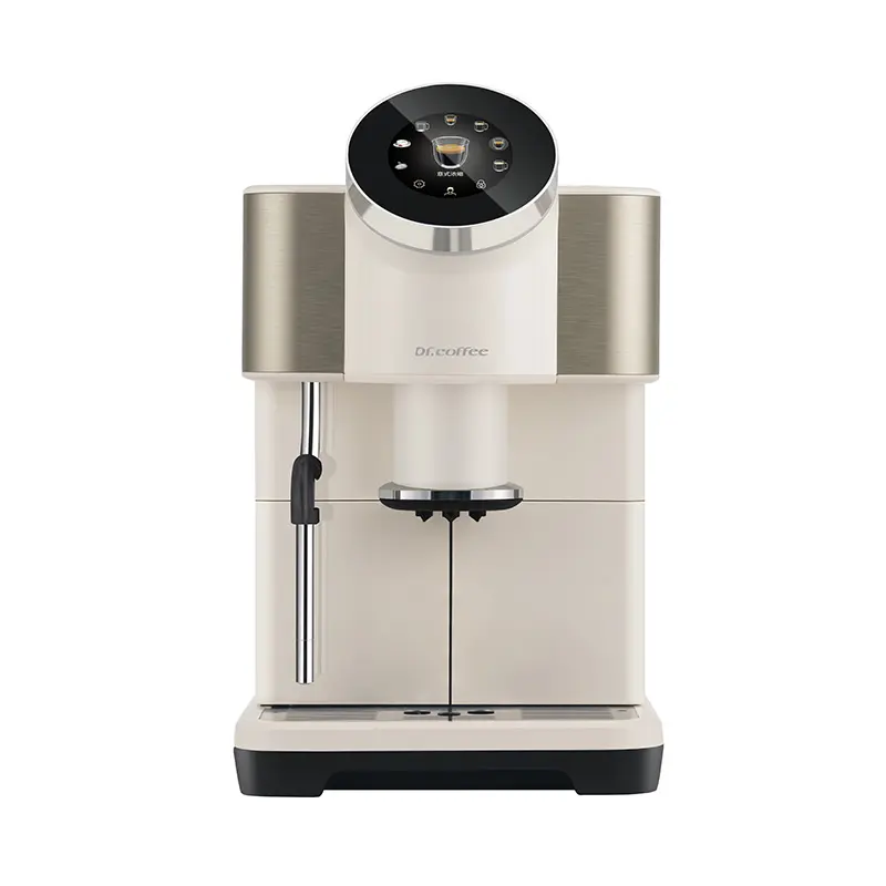 Dr.Coffee H1 White Household Bean to Cup Coffee Maker Automatic Espresso Machine