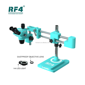 Rf4 RF-6565PRO3 6.5-65x 360 ° đôi cantilever triocular Binocular Stereo kính hiển vi cho điện thoại Bo mạch chủ PCB IC chip sửa chữa - Product Image 2