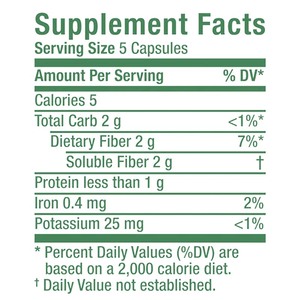 Label pribadi suplemen serat sekam Psyllium diet 3-in-1 Kapsul serat untuk kesehatan pencernaan - Product Image 3