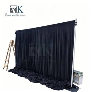 Kits de tubos telescópicos al por mayor y telones de fondo para decoración de stands de ferias comerciales y bodas - Product Image 1