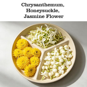 Offre Spéciale – Sachets de Thé Triangulaires Personnalisés à Faible MOQ, Mélange Pur Naturel de Trois Fleurs : Chrysanthème, <span class=keywords><strong>Jasmin</strong></span> et Chèvrefeuille - Product Image 2