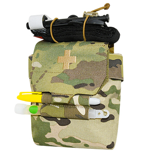 Borsa Medica IFAK di Emergenza in Nylon 500D Leggero GAF, Porta Medicinali per Cintura Tattica - Product Image 1