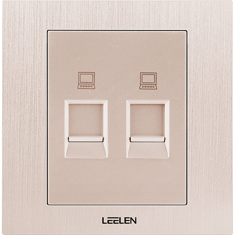 Prise de câble réseau