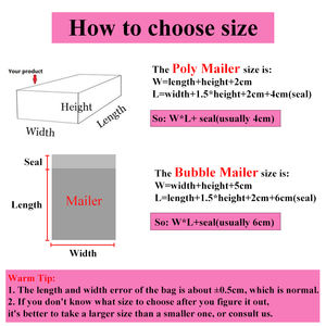 สีชมพูโพลีฟองจดหมายเบาะซองจดหมายน่ารักบรรจุภัณฑ์เบาะจัดส่งซองจดหมายประทับตราตนเองฟองจดหมาย - Product Image 5