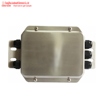 Junebreath JXH015 Boîte de jonction de haute précision en acier inoxydable IP65 1-4 capteurs Réglage de la différence d'angle Instrument industriel