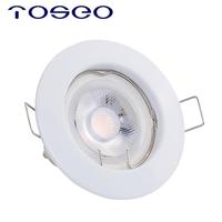 Spot LED encastré orientable TOSEO 90W, moderne, pour plafond, avec douilles GU10 3W, 5W, 7W
