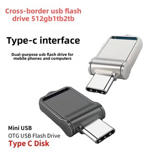 New High-Capacity Metal Type-C <strong>USB</strong> <strong>Flash</strong> <strong>Drive</strong> <strong>1TB</strong>/2TB/512GB High-Speed 1-Year Warranty No Encryption - Product Image 5