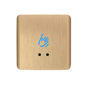 Yistar nhôm hợp kim Bảng điều chỉnh không có cảm ứng hồng ngoại cảm biến cửa phát hành chuyển đổi Vàng touchless Exit nút - Product Image 3