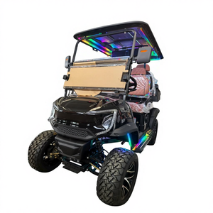 통차이 오프로드 4인승 및 6인승 48V 72V 고속 스틸 프레임 리튬 배터리 4x4 골프 전기 카트 5kw 모터 리프터 포함 - Product Image 1
