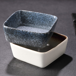 Plat à sauce et assaisonnements, plat à sauce soja, assiettes à collations, cuisine japonaise, céramique commerciale, plat rond pour assaisonnements, bol en céramique - Product Image 4