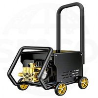 Nettoyeur haute pression électrique portable 150 bars avec moteur à roulement, pompe de lavage de véhicules robuste, eau froide sans résidus