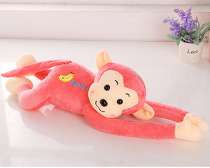 Thú nhồi bông tùy chỉnh nhà máy đồ chơi sang trọng Kawaii sang trọng cánh tay dài khỉ búp bê cho Quà tặng khuyến mãi - Product Image 6