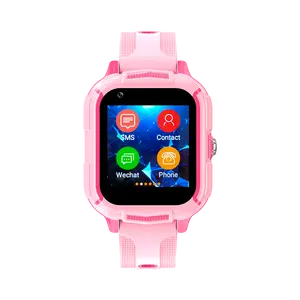 Latest Smart Android Watch 2022 4G IPS Screen Torch Picture Text Message Music Game App Download for Children