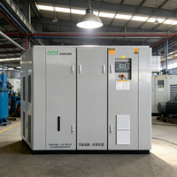 Compresseur d'air industriel IP54 7,5 kW 220 V avec VSD, lubrifié à moteur, alimentation CA, stock disponible, moteur à roulement, refroidissement par air