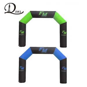 Mini colorful printing inflatable event arch for outdoor sport Inflatable Arch Inflatable Start Finish Line Arch with Blower