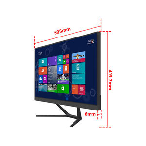 Ordinateur de bureau tout-en-un 23,8 pouces 1080p N95 CPU Barebone AIO SSD 256 Go DDR4 256 Go <span class=keywords><strong>pour</strong></span> la maison, le bureau et le <span class=keywords><strong>montage</strong></span> <span class=keywords><strong>vidéo</strong></span> - Product Image 3