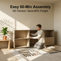 Cajonera Metálica Moderna y Duradera para Sala de Estar, Organizador de Herramientas, Funcional, Elegante, con Precio y Color a la Moda