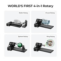 Xtool RA2 Pro Sumbu Rotasi Kompatibel dengan F2 Ultra UV/P2/S1/F1 Ultra/F2/F1/F1 Lite/M1 Ultra/D1
