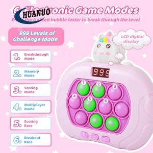Consola de juegos de burbujas de empuje rápido para niños y adultos, juguetes sensoriales, juego <span class=keywords><strong>Pop</strong></span> iluminado, juguete antiestrés - Product Image 2