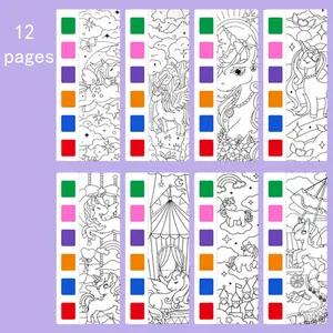 Carnet de peinture portable Jumon pour aquarelle et gouache, 20 feuilles de papier à texture fine, facile à dessiner, jouets de dessin T-42 - Product Image 6