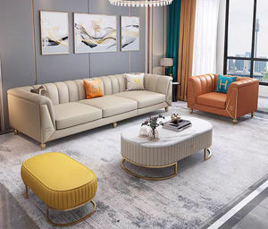 โซฟาผ้ากำมะหยี่ดีไซน์เชสเตอร์ฟิลด์สุดหรูสไตล์ปารีสสมัยใหม่ คุณภาพสูง ดีไซน์สีทอง แบบกระดุม  ตัวเลือกสีหลากหลาย ขายส่ง - Product Image 5