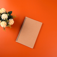 Cuaderno de bocetos de línea de papel Kraft A6, B5, notas para estudiantes, diario, A4, cuaderno en blanco, impresión personalizada