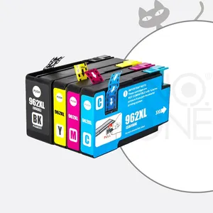 Hộp mực 962xl 966xl 962 XL màu phun cho HP 962 cho HP Officejet Pro 9015 9020 9025 máy in hộp mực