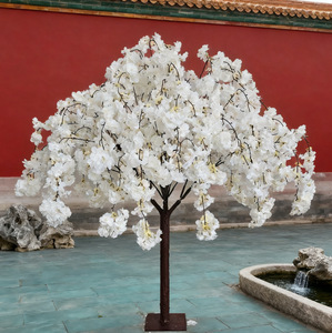 Arbre artificiel en fleurs de <span class=keywords><strong>cerisier</strong></span> japonais Sakura blanc et rose, grande taille, personnalisé, pour décoration intérieure et extérieure - Product Image 4
