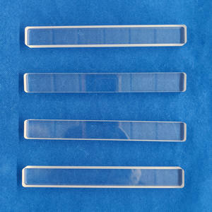 Isı direnci şeffaf substrat temizle kuvars cam plaka için yüksek saflıkta kuvars Lens - Product Image 2