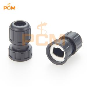 Câble CAT5e RJ45 8P8C étanche avec embout à vis PG pour éclairage extérieur, câble de raccordement Ethernet CAT, 10 pièces - Product Image 2