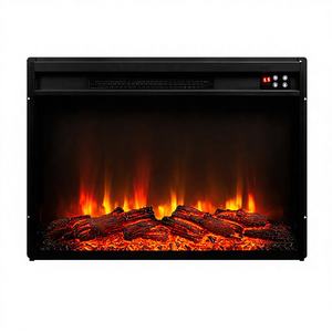Heap-inserto eléctrico de llama decorativa, chimenea eléctrica de 26 IN Mderodern con control remoto - Product Image 1