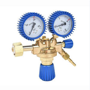 Régulateur de pression pour manomètre d'argon, de dioxyde de carbone et d'oxygène de style européen GLOOR pour machine à souder à l'arc, conception suisse - Product Image 2