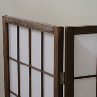 Room Divider Wood Carved Wall Divider Indoor Folding Portable Partition Screen for Home Office Garden Terrace