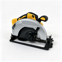 Scie circulaire sans fil rechargeable 20V 185mm sans balais avec réglage, compatible avec les batteries DeWalt, pour le travail du bois