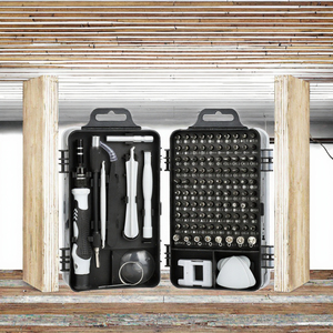 115-in-1 Precision <b>Screwdriver</b> Bit <b>Set</b> DIY Grade Magnetic Electronic Repair Tool Plastic Customizable OEM Cell Phone Repair Kit - Product Image 3