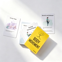 Oferta Especial: Cartas de Juego de Yoga Impresas a Todo Color Personalizadas, Cartas de Juego de Mesa, Cartas de Juego Personalizadas al por Mayor