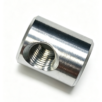Écrous cylindriques croisés en acier zingué, écrous de connexion pour meubles, pour l'assemblage de lits, chaises et armoires