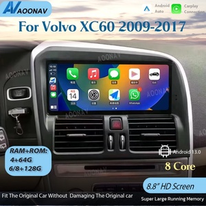 วิทยุติดรถยนต์ระบบแอนดรอยด์ขนาด 8.8 นิ้ว สำหรับรถยนต์วอลโว่ XC60 ปี 2009-2017 เครื่องเล่นมัลติมีเดียพร้อมระบบนำทาง GPS รองรับ Wireless Carplay และ WIFI 4G - Product Image 2