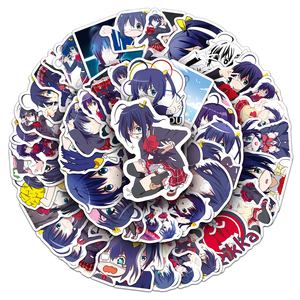 สติกเกอร์ตัวละครอนิเมะทาคานาชิ ริกกะ คุณภาพสูง 50 ชิ้น สำหรับติดตู้เย็นและโต๊ะทำงาน ผลิตจากโรงงาน โปรโมชั่นพิเศษ - Product Image 6