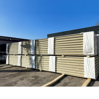 Panneaux sandwich isolés en polyuréthane PU et aluminium ondulé pour tuile de toiture