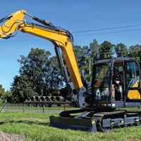 Excavadora de cadenas XE245DK de 25.5 toneladas con certificación CE, flujo positivo, rompedor hidráulico opcional para herramientas de renovación de terrenos e infraestructuras
