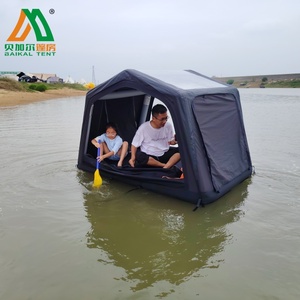 Outdoor Double Layers Cotton Waterproof Portable Inflatable Car Roof Tent Camping for Car With <b>Ladder</b> BKI-R Portable waterproof - Product Image 5