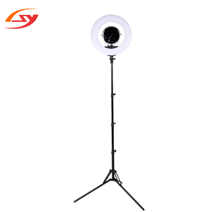 Заводская поставка, 220 В 96 Вт, профессиональная светодиодная кольцевая осветительная лампа, 18-дюймовая видеостудия, светодиодная кольцевая лампа для макияжа - Product Image 5