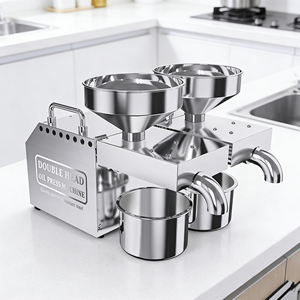 Presse à huile automatique de petite taille pour les petites entreprises, pour l'huile d'olive, de noix de coco, de palme et de moutarde - Product Image 1