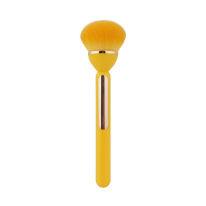 Brocha de Maquillaje Individual para Rubor Vegano, Brocha de Plástico con Fibras Artificiales de Nailon, 30g, Logotipo Personalizado de China - Product Image 2