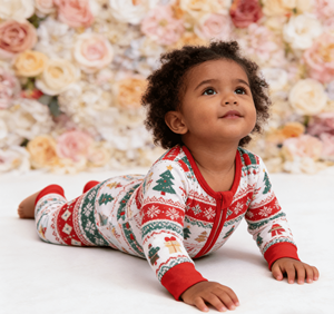 Set di Tutina con Zip in Morbido Bambù e Pigiama Due Pezzi Pronto per la Spedizione, Abbigliamento all'Ingrosso per Neonati e Bambini - Product Image 6